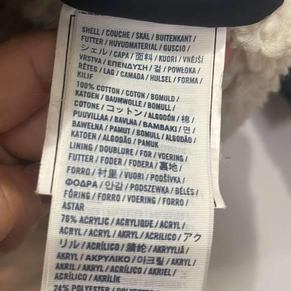 abercrombie & fitch Parka in navy blue - Picture 3 of 7